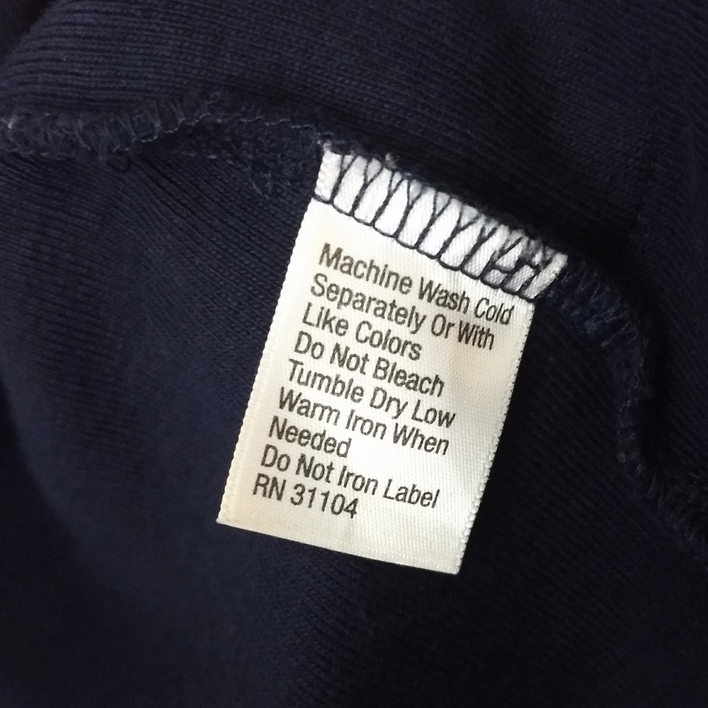 EUC Kim Rogers Navy Blue Open Front Soft Cardigan - Picture 2 of 5